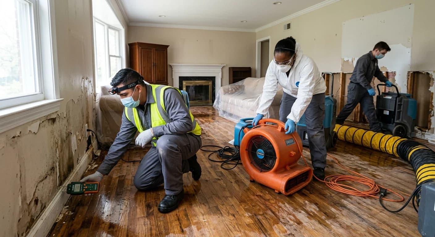 Professional water damage restoration work - When should you opt for professional services?